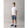 LCW Kids Mavi Erkek Çocuk Dokulu Şort