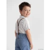 LCW Kids Mavi Erkek Çocuk Kısa Kollu Gömlek