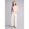 Defacto H5910AXER138 Ekru %100 Pamuk Culotte Normal Bel Gabardin Pantolon