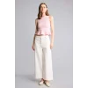 Defacto H5910AXER138 Ekru %100 Pamuk Culotte Normal Bel Gabardin Pantolon