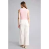 Defacto H5910AXER138 Ekru %100 Pamuk Culotte Normal Bel Gabardin Pantolon
