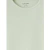 LCW baby Sarı Fırfırlı Kız Bebek Çıtçıtlı Body 2li