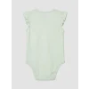 LCW baby Sarı Fırfırlı Kız Bebek Çıtçıtlı Body 2li