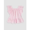 LCW baby Pembe Fisto İşlemeli Kız Bebek Takım