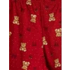 LCW Young Kırmızı Bisiklet Yaka Kadın Şortlu Pijama Takımı