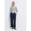 Mavi 1011203-89101 Bağcık Detaylı Lacivert Pantolon