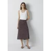Mavi 1310583-91753 Kahverengi Midi Etek