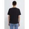 Mavi 1600955-900 Bisiklet Yaka Siyah Basic Tişört