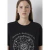 Mavi 1614167-900 Astroloji Baskılı Mor Tişört