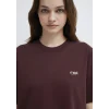 Mavi 1613804-70223 Mavi Jeans Baskılı Bordo Tişört