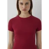 Mavi 1600814-70391 Kırmızı Basic Tişört