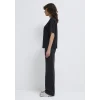 Mavi 1613820-900 Siyah Basic İnterlok Tişört