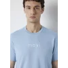 Mavi 0612732-70731 Mavi Logo Baskılı Mavi Tişört