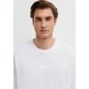 Mavi 0613553-620 Mavi Baskılı Beyaz Tişört