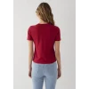 Mavi 1614181-70391 Kırmızı Basic Tişört
