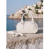 LCW ACCESSORIES Beyaz Deri Görünümlü Kız Çocuk Omuz Çantası
