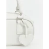LCW ACCESSORIES Beyaz Deri Görünümlü Kız Çocuk Omuz Çantası