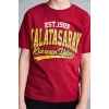 Defacto H7340A8RD119 Kırmızı %100 Pamuk Galatasaray Kısa Kollu Pijama Üstü Şort Pijama Alt 2li Pijama Takımı Erkek Çocuk