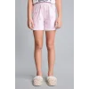 Defacto H8098A8ER105 Ekru Kpop - Demon Hunters Lisanslı Regular Fıt Elastik Bel 2li Ecru Pijama Takımı Kız Çocuk