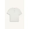Defacto H8680AXWT34 Beyaz %100 Pamuk New Regular Fıt 2li Şortlu Pijama Takımı