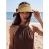 LCW ACCESSORIES Bej Kadın Hasır Vizör Şapka