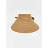 LCW ACCESSORIES Bej Kadın Hasır Vizör Şapka