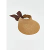 LCW ACCESSORIES Bej Kadın Hasır Vizör Şapka