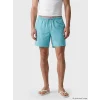 LCW SWIMWEAR Mavi Diz Hizası Boy Erkek Deniz Şortu