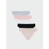 LCW Young Pembe Baskılı Bikini Külot 5li