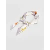 LCW ACCESSORIES Lila Çiçek Desenli Kadın Bandana