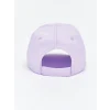 LCW ACCESSORIES Lila Yazı Nakışlı Kız Çocuk Kep Şapka
