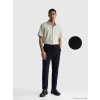 LCW Vision Siyah Regular Fit Keten Görünümlü Erkek Pantolon