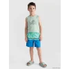 LCW Kids Yeşil Hızlı Kuruyan Erkek Çocuk Deniz Şortu