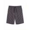 LC WAIKIKI Lacivert Standart Kalıp Erkek Şortlu Pijama Takımı