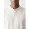 LCW Vision Ekru Regular Fit Hakim Yaka Erkek Gömlek