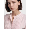 LCW Modest Pembe Pileli Kuşaklı Oversize Kadın Gömlek Tunik