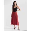 LCWAIKIKI Classic Bordo Beli Lastikli A Kesim Etek