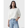 LCW EVERYDAY Beyaz İnci İşlemeli Soft Touch Kadın Tunik