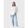 LCW EVERYDAY Beyaz İnci İşlemeli Soft Touch Kadın Tunik