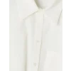LCW Vision Beyaz Oversize Poplin Kadın Gömlek