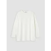 LCW EVERYDAY Beyaz İnci İşlemeli Soft Touch Kadın Tunik