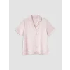 LCW DREAM Pembe Gömlek Yaka Saten Kadın Pijama Takımı