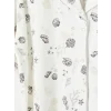 LCW DREAM Ekru Gömlek Yaka %100 Pamuklu Kadın Şortlu Pijama Takımı