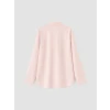 LCW Modest Pembe Modal Karışımlı Pileli Kadın Gömlek Tunik