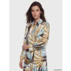 LCW Modest Kahverengi Desenli Poplin Kadın Gömlek Tunik