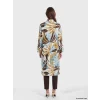LCW Modest Kahverengi Desenli Poplin Kadın Gömlek Tunik