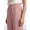 LCW DREAM Kırmızı Bisiklet Yaka Baskılı Kadın Pijama Takımı