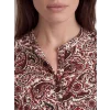 LCW Grace Kahverengi Hakim Yaka Desenli Kadın Tunik