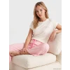 LCW DREAM Pembe Baskılı %100 Pamuklu Kadın Kaprili Pijama Takımı