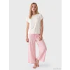 LCW DREAM Pembe Baskılı %100 Pamuklu Kadın Kaprili Pijama Takımı